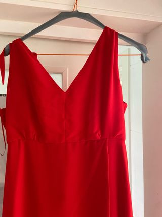 Vestido rojo fiesta