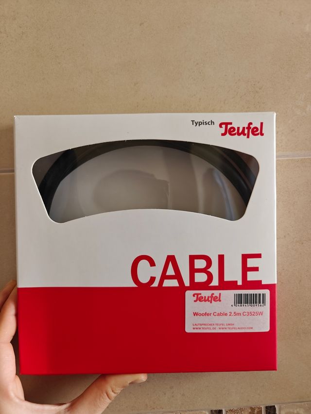 Cable Teufel Woofer 2.5m C3525W