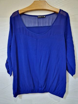 Blusa azul Fiesta