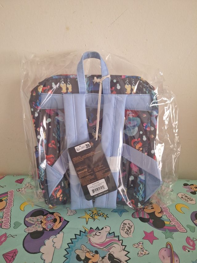 Mini Mochila La Sirenita, 35 Aniversario Loungefly