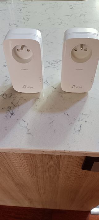 2 x Extensores PLC TP-Link AV2000
