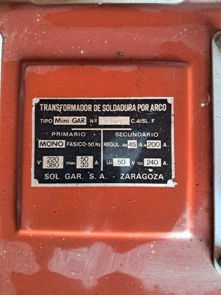 Soldadora Mini GAR 200A