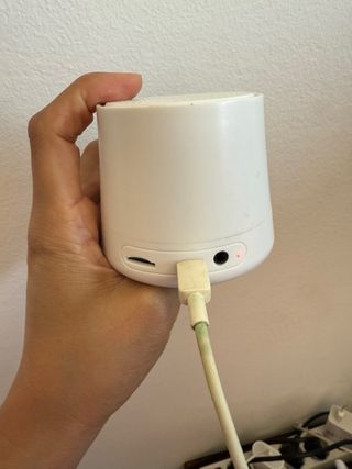 Altavoz Bluetooth POSS blanco
