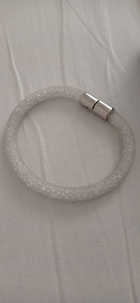 Pulsera Swarovski blanca, nueva