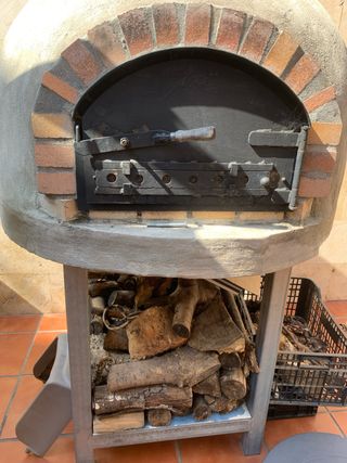 Horno leña exterior  