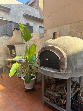 Horno leña exterior  