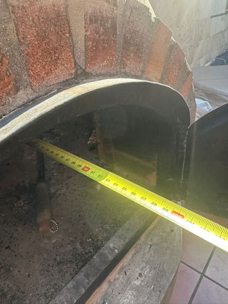 Horno leña exterior  