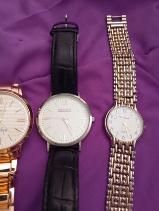 Relojes 18kt Renaud + 2 extra