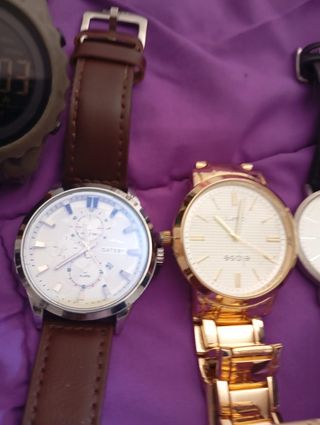 Relojes 18kt Renaud + 2 extra