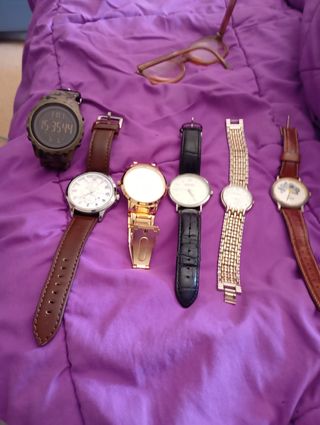 Relojes 18kt Renaud + 2 extra
