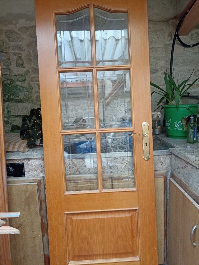 Puertas roble macizo