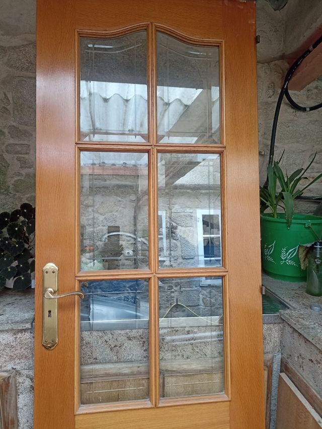 Puertas roble macizo