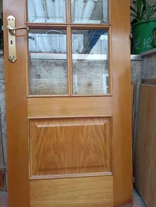 Puertas roble macizo