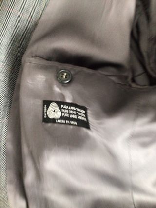 Chaqueta Gris Espiga Hombre