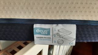 Colchón de cuna Ecus Care 60x120