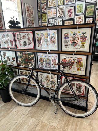 Bicicleta con cambio eléctrico