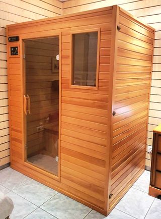 Sauna infrarroja Quirumed tres cuerpos. 