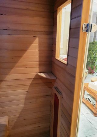 Sauna infrarroja Quirumed tres cuerpos. 