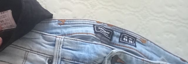 2 paia Jeans Blu chiaro tg 44 alcott Pantaloni ner