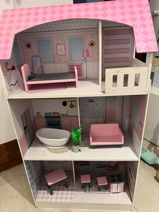 Casa Muñecas + Cocina Juguete