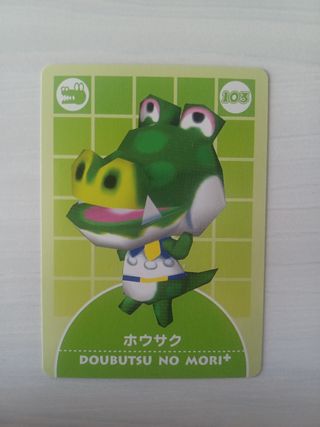 Animal Crossing - Carte Giappone - serie 2