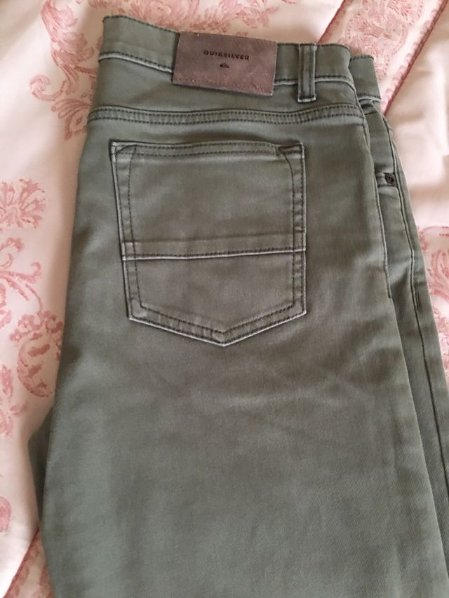 Pantalones Quicksilver - Verde Oliva