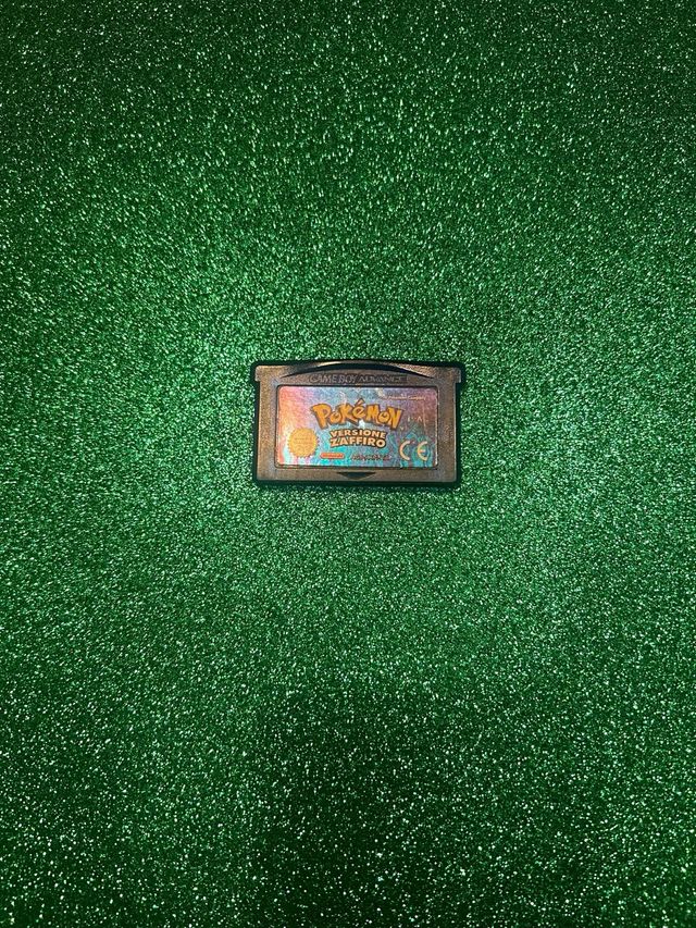 Pokemon zafiro game boy advance ITALIANO