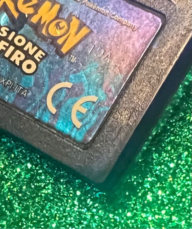 Pokemon zafiro game boy advance ITALIANO