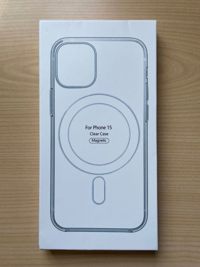 Funda iPhone 15 MagSafe Transparente