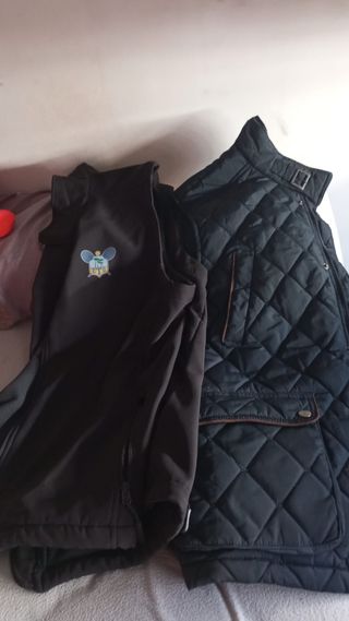 Chaleco y Chaqueta Hombre - Negro