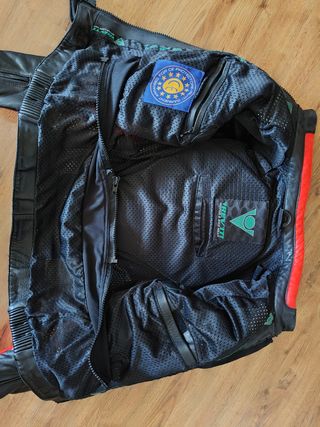 Chaqueta moto Revit cuero mujer