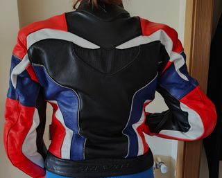 Chaqueta moto Revit cuero mujer