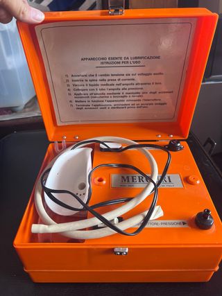 Apparecchio aerosol Mercurii vintage