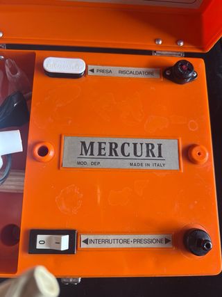 Apparecchio aerosol Mercurii vintage