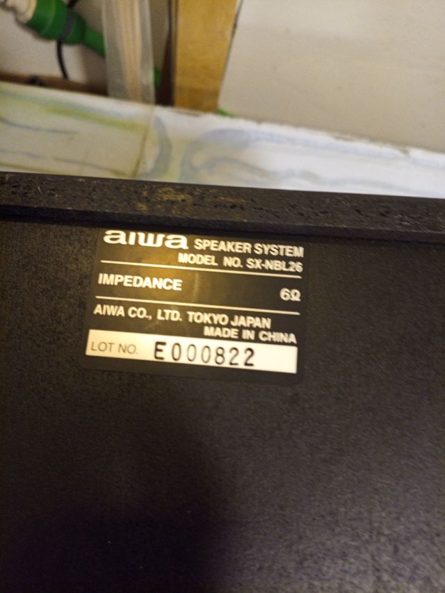 Aiwa - Casse acustiche 3 vie