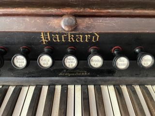 Piano antiguo Armonium Vintage