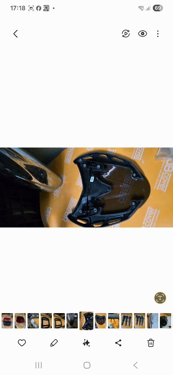 Puente portaequipajes BMW K1200 o K1300 2009-2015 
