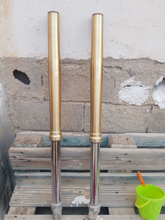 Horquillas Moto - Dorado