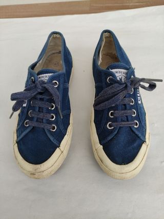 Scarpe da ginnastica LUMBERJACK in tela blu n. 37