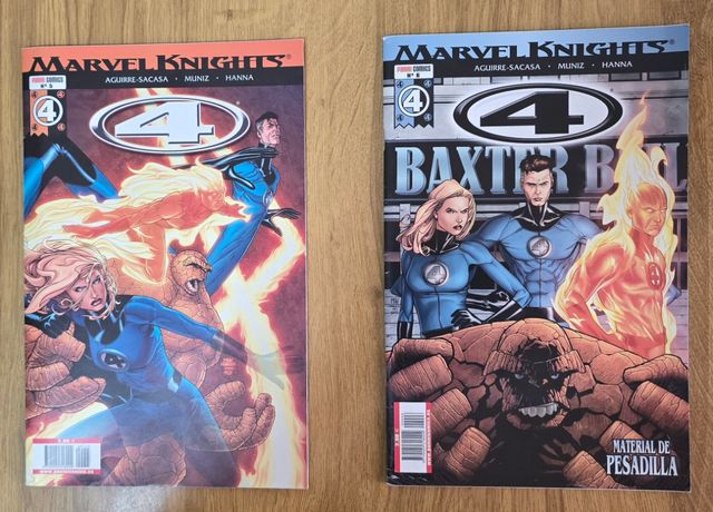 4 FANTASTICOS MARVEL KNIGHTS COMPLETA, VERTICE