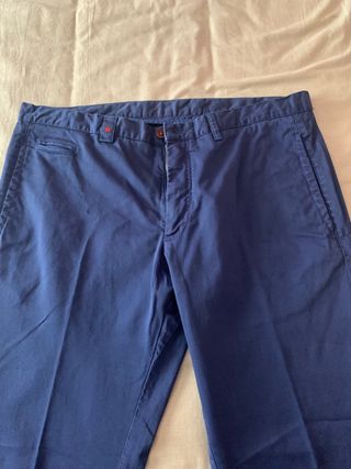 Pantalón Purificación García azul