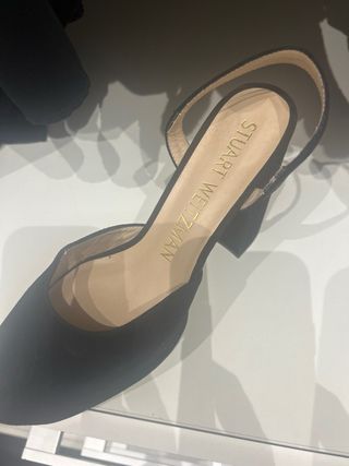 Plataforma negra Stuart Weitzman