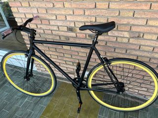 Bicicleta Fixie Urbana Negra + extras