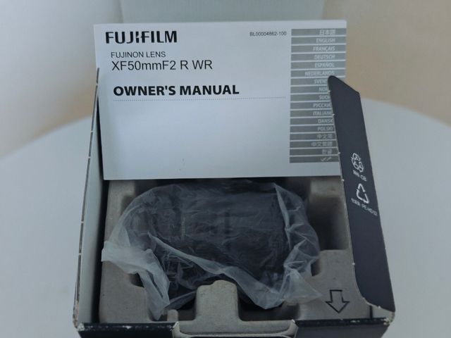 Fujinon XF50mm f2 R WR - Objetivo