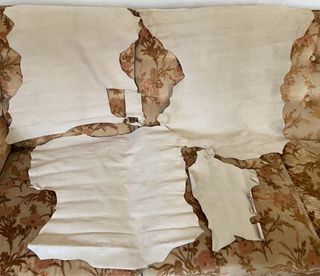 Pelle scamosciata beige