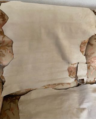 Pelle scamosciata beige