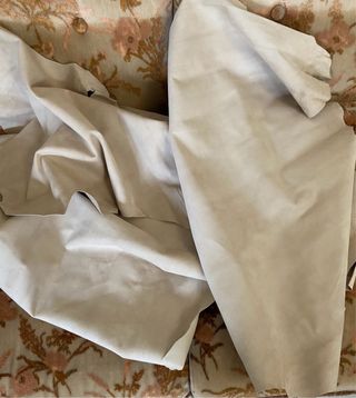 Pelle scamosciata beige