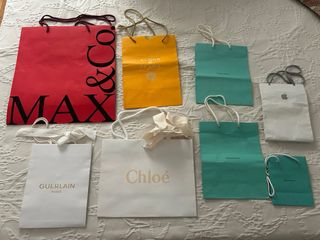 8 Bolsas de Lujo: Max&Co, Tiffany, Acqua di Parma 