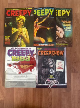 Lote comics Creepy