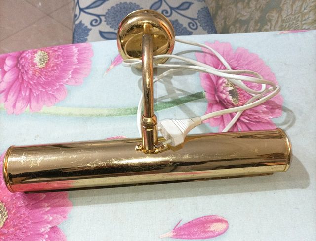 Lampada da quadro orientabile 